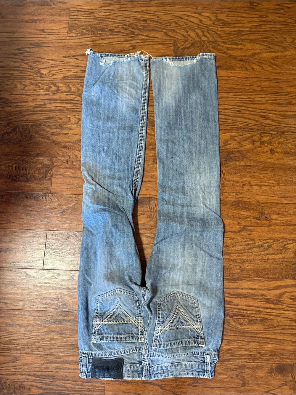 Men’s Light Blue Bootcut Jeans - Classic Everyday Denim